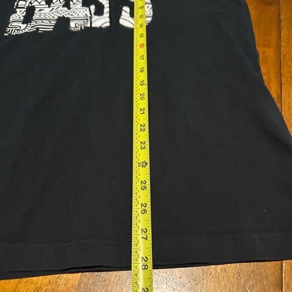 Bass By Ron Bass Rare Graphic Art Inspired Designer Street Wear Mens Shirt XL - Picture 8 of 8